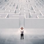 A,Good,Looking,Businessman,With,Briefcase,Standing,In,Front,Of